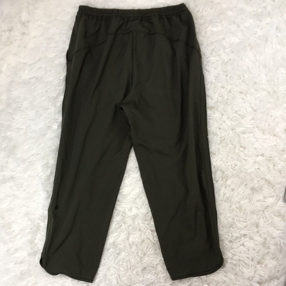 Lululemon Keep It Classic Crop *23" Dark Olive - Picture 6 of 6